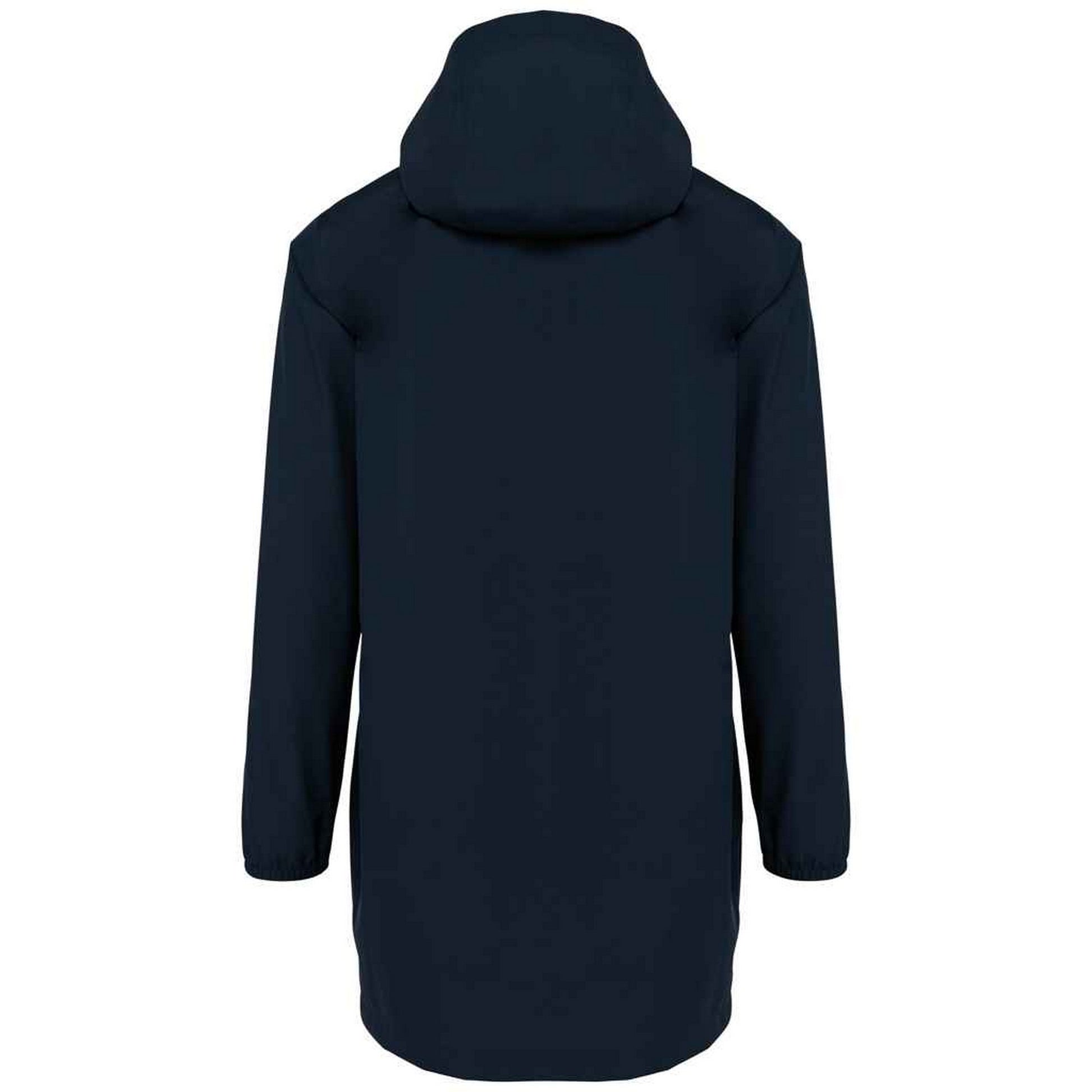 Navy - Back - Native Spirit Unisex Adult Eco Friendly Waterproof Jacket