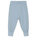 Dusty Blue - Side - Babybugz Baby Shoulder Poppers Long Pyjama Set