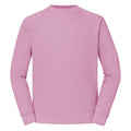 Light Pink - Front - Fruit of the Loom Unisex Adult Classic Raglan Sweatshirt