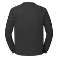 Light Graphite - Back - Fruit of the Loom Unisex Adult Classic Raglan Sweatshirt