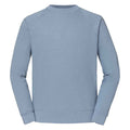 Mineral Blue - Front - Fruit of the Loom Unisex Adult Classic Raglan Sweatshirt
