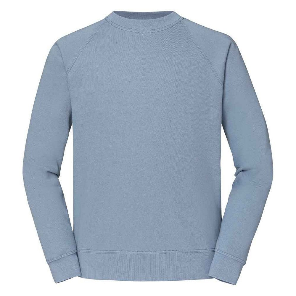 Mineral Blue - Front - Fruit of the Loom Unisex Adult Classic Raglan Sweatshirt
