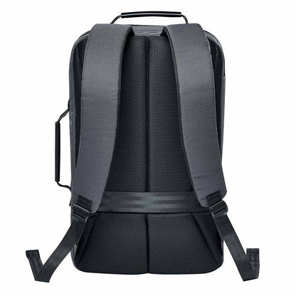 Graphite Grey-Black - Back - Stormtech Hedmark Commuter 21L Backpack