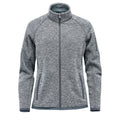 Granite - Front - Stormtech Womens-Ladies Avalante Heather Full Zip Fleece Jacket