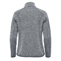 Granite - Back - Stormtech Womens-Ladies Avalante Heather Full Zip Fleece Jacket