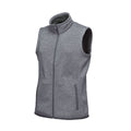 Granite - Lifestyle - Stormtech Womens-Ladies Avalante Knitted Heather Full Zip Gilet