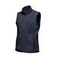 Navy - Lifestyle - Stormtech Womens-Ladies Avalante Knitted Heather Full Zip Gilet