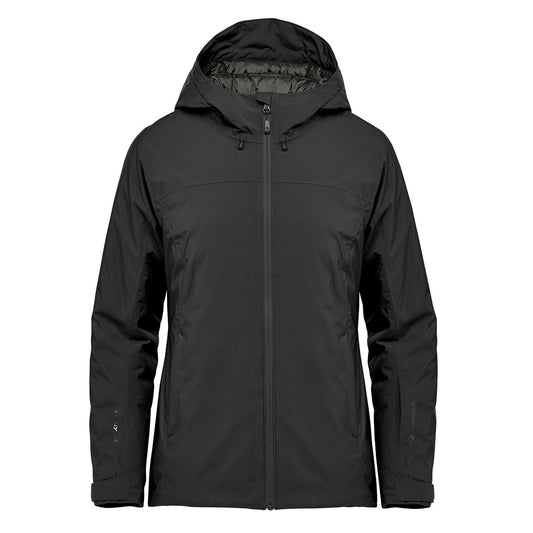 Black-Graphite Grey - Front - Stormtech Womens-Ladies Nostromo Thermal Soft Shell Jacket