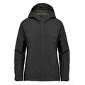 Black-Graphite Grey - Front - Stormtech Womens-Ladies Nostromo Thermal Soft Shell Jacket
