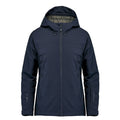 Navy-Graphite Grey - Front - Stormtech Womens-Ladies Nostromo Thermal Soft Shell Jacket