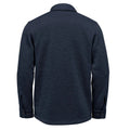 Navy - Back - Stormtech Mens Avalante Heather Knitted Shirt Jacket