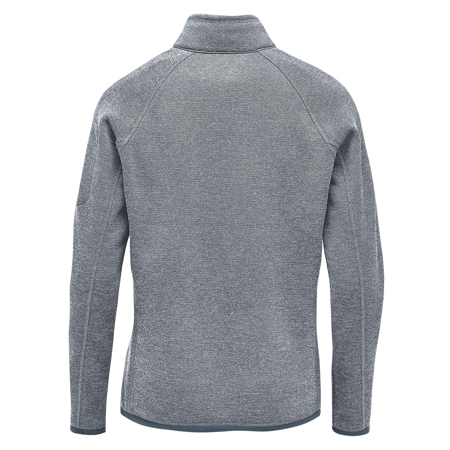 Granite - Back - Stormtech Womens-Ladies Avalante Heather Quarter Zip Fleece Top