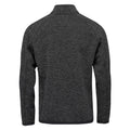 Black - Back - Stormtech Mens Avalante Heather Quarter Zip Fleece Top