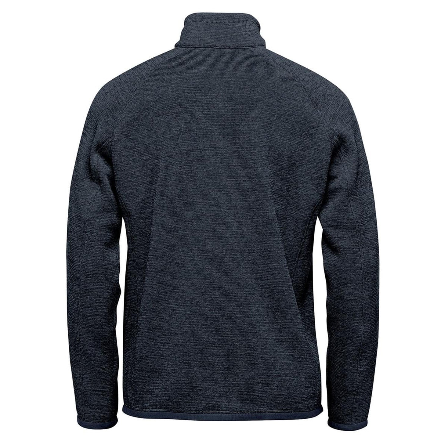 Navy - Back - Stormtech Mens Avalante Heather Full Zip Fleece Jacket