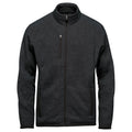 Black - Front - Stormtech Mens Avalante Heather Full Zip Fleece Jacket