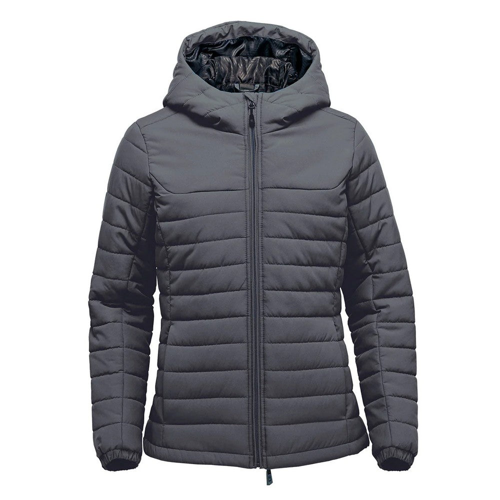 Dolphin - Front - Stormtech Womens-Ladies Nautilus Quilted Hooded Jacket