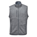 Granite - Front - Stormtech Mens Avalante Knitted Heather Full Zip Gilet