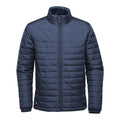 Navy - Front - Stormtech Mens Nautilus Quilted Hooded Jacket