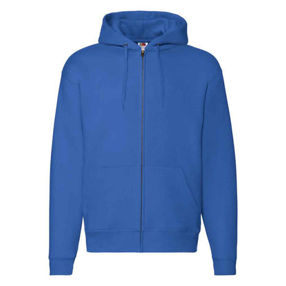 Royal Blue - Front - Fruit of the Loom Unisex Adult Premium Full Zip Hoodie