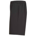 Black - Side - Finden & Hales Childrens-Kids Knitted Sweat Shorts