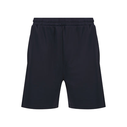 Navy - Front - Finden & Hales Childrens-Kids Knitted Sweat Shorts