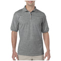 Graphite Heather - Front - Gildan Mens DryBlend Polo Shirt