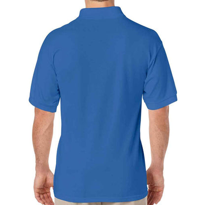 Royal Blue - Back - Gildan Mens DryBlend Polo Shirt