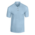 Light Blue - Front - Gildan Mens DryBlend Polo Shirt