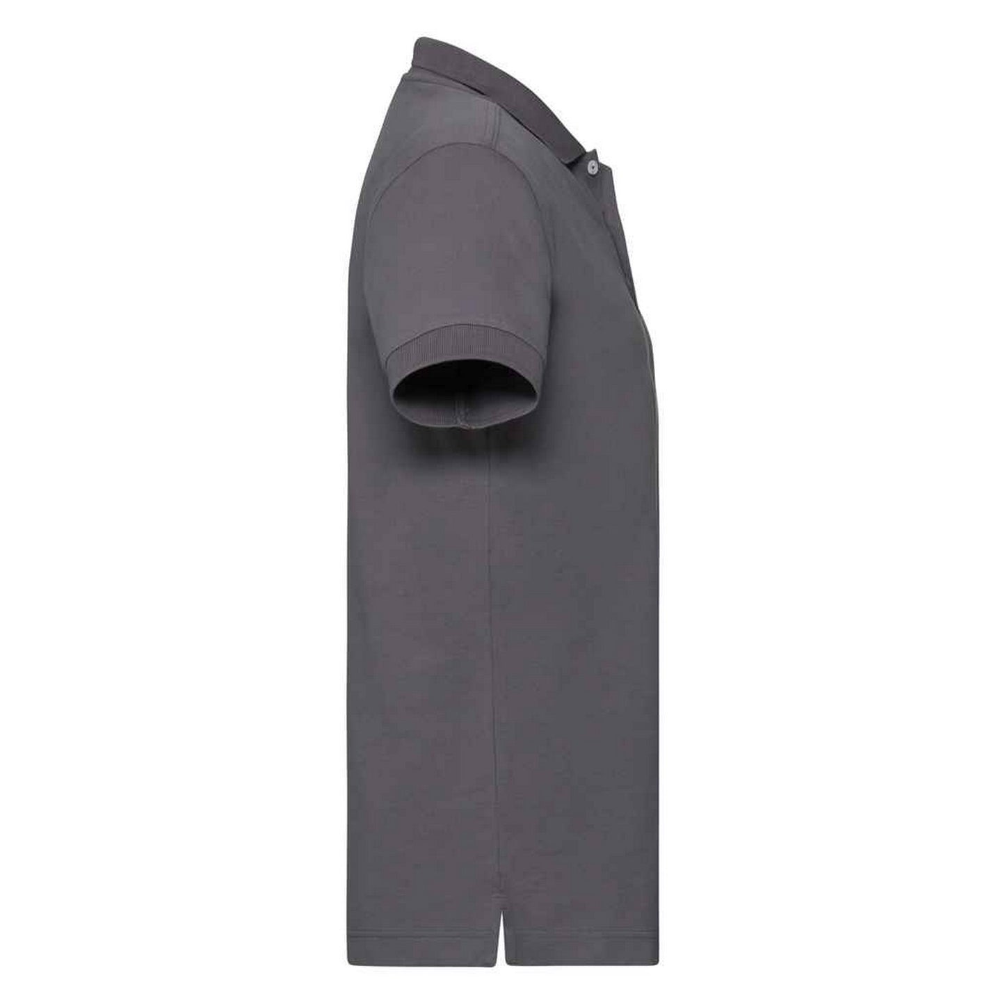 Convoy Grey - Side - Russell Mens Pique Stretch Polo Shirt