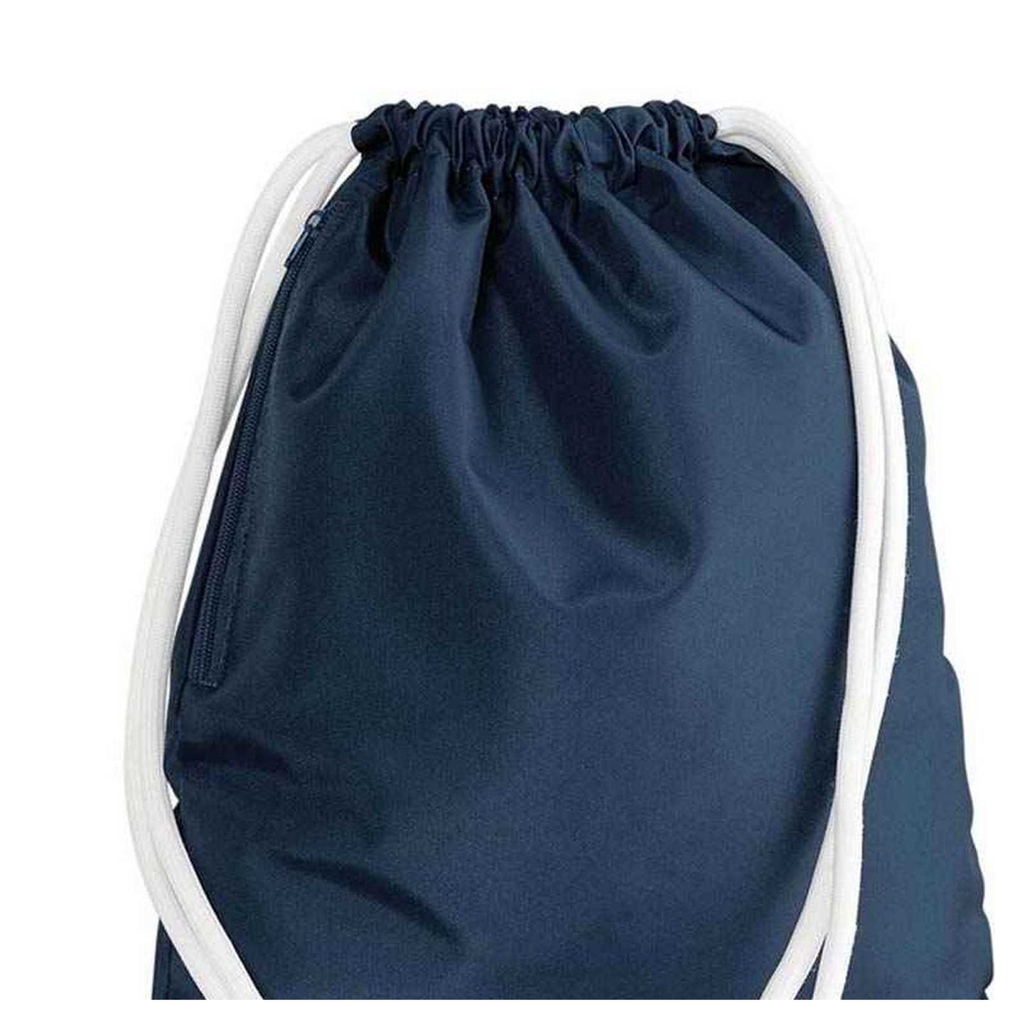 French Navy - Back - Bagbase Icon Drawstring Bag