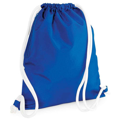 Bright Royal Blue - Front - Bagbase Icon Drawstring Bag