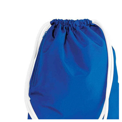 Bright Royal Blue - Back - Bagbase Icon Drawstring Bag