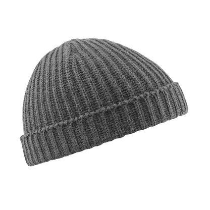 Smoke - Front - Beechfield Trawler Beanie