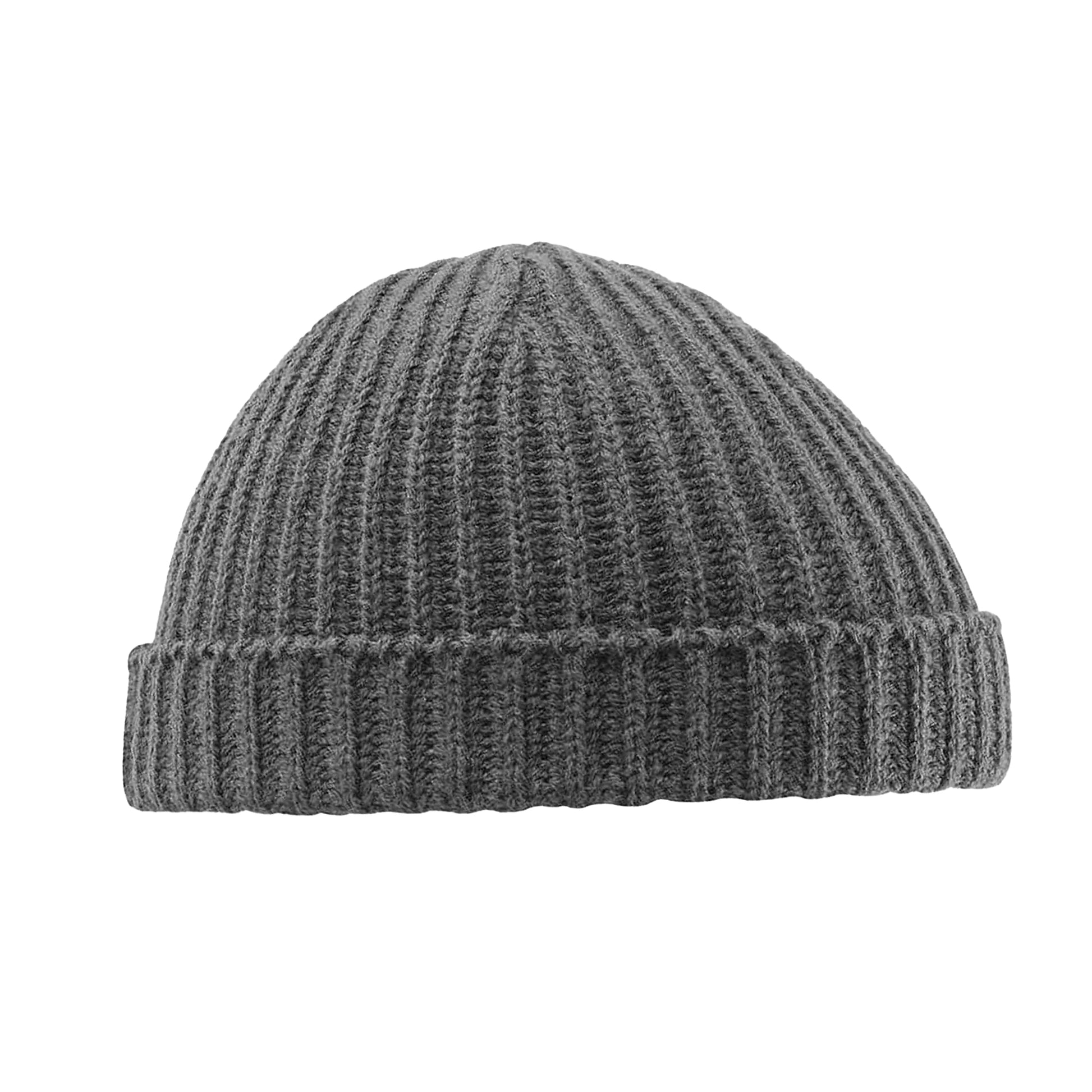 Smoke - Back - Beechfield Trawler Beanie