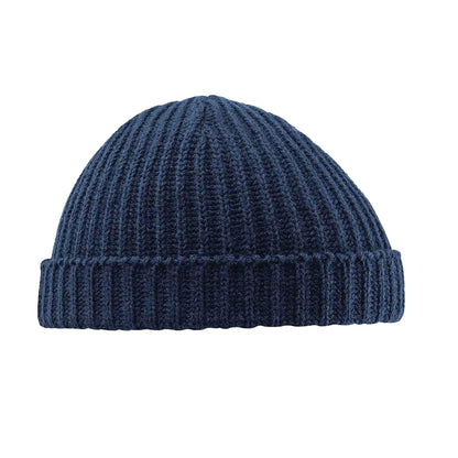 French Navy - Back - Beechfield Trawler Beanie