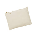 Natural - Back - Westford Mill Canvas Accessory Bag