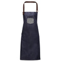 Indigo Denim - Front - Premier Division Bibbed Apron