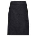 Indigo Denim-Brown Denim - Front - Premier Division Waist Apron