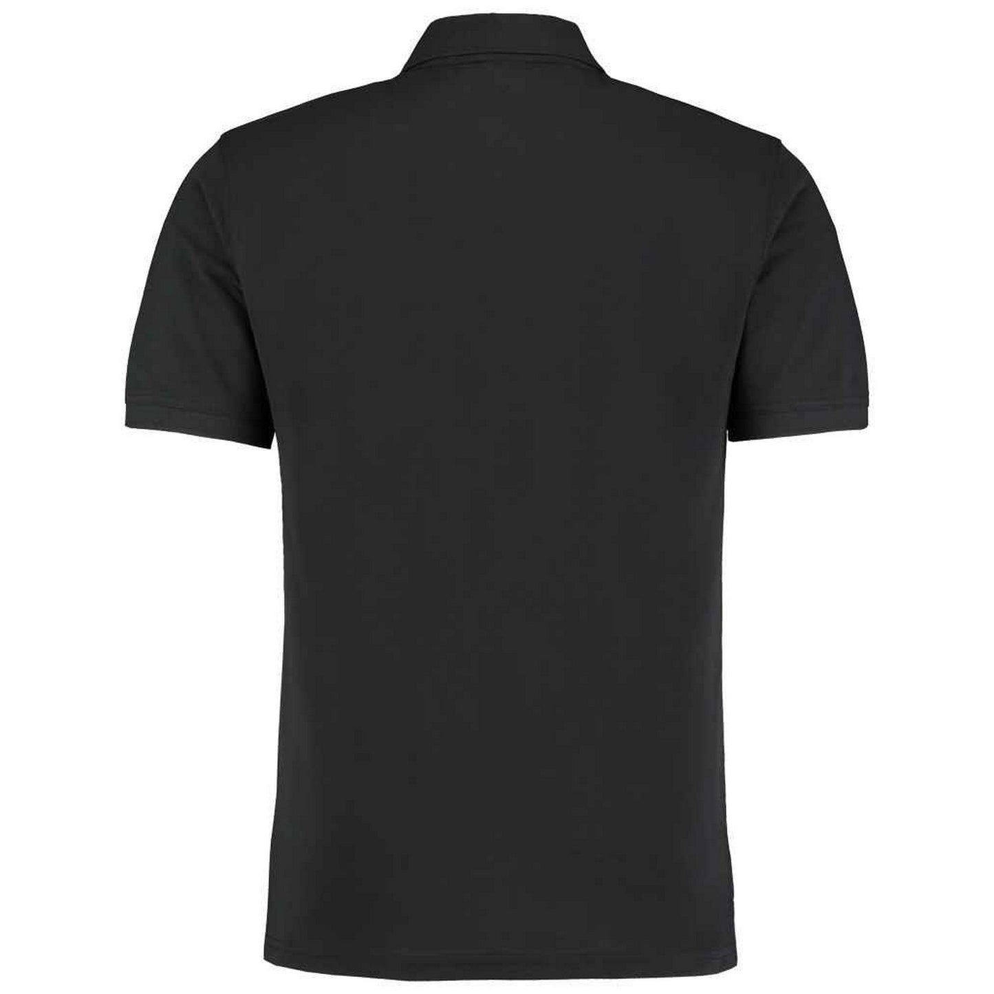 Black - Back - Kustom Kit Unisex Adult Klassic Pique Slim Polo Shirt