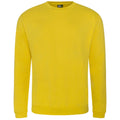 Yellow - Front - PRORTX Unisex Adult Pro Sweatshirt