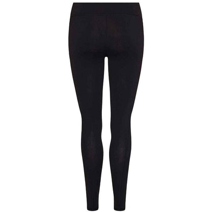 Jet Black - Back - AWDis Cool Womens Athletic Leggings