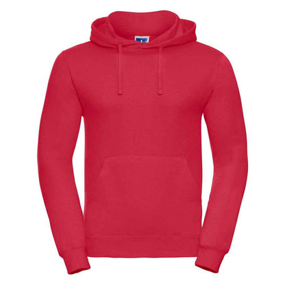 Classic Red - Front - Russell Mens Plain Hoodie