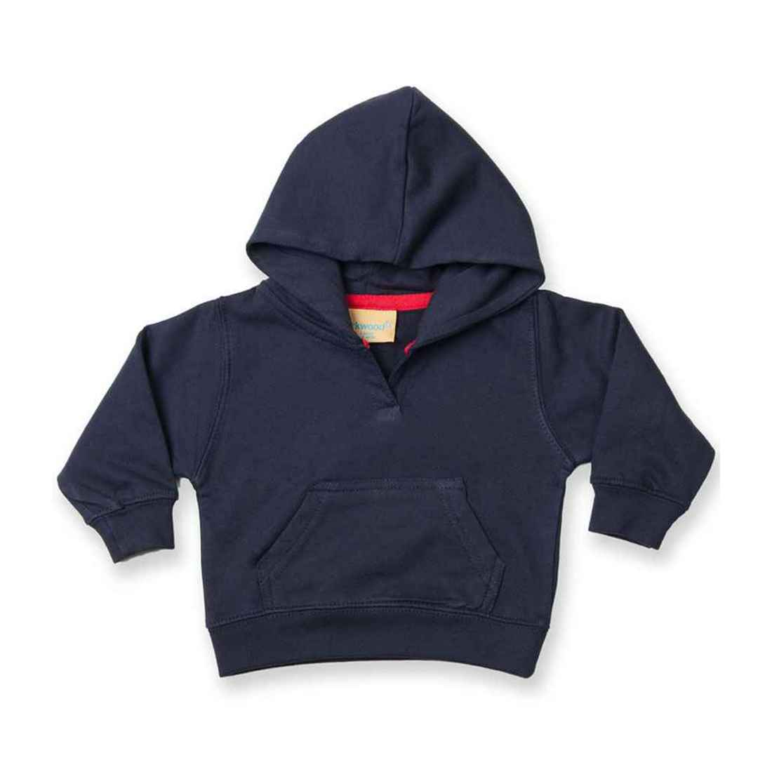Navy - Front - Larkwood Baby Hoodie