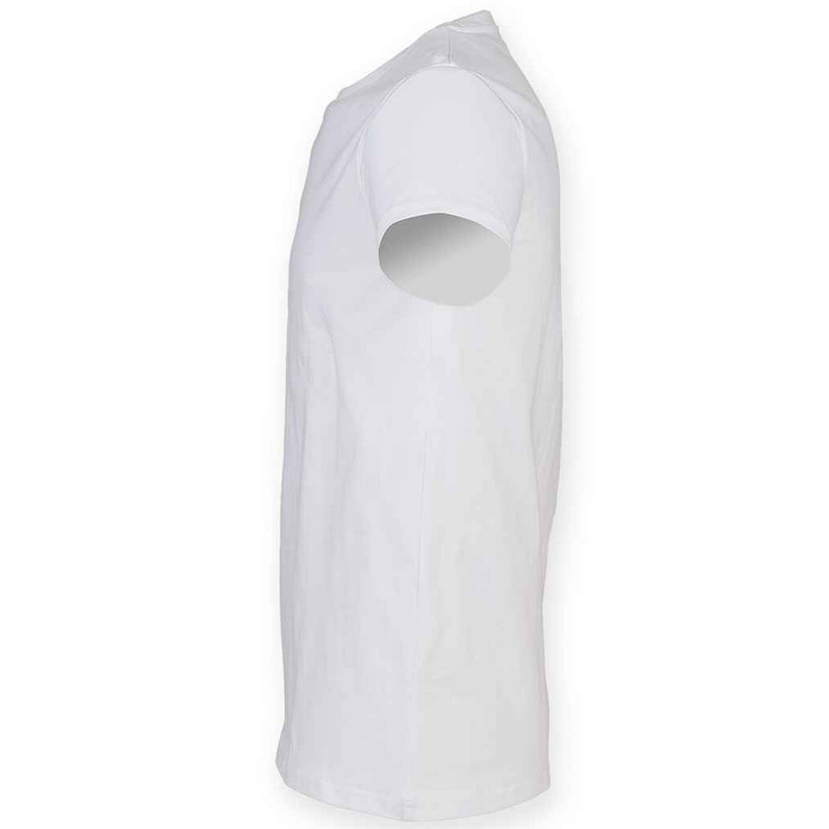 White - Side - SF Mens Feel Good Stretch T-Shirt