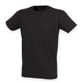 Black - Front - SF Mens Feel Good Stretch T-Shirt
