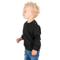 Black - Side - Larkwood Baby Crew Neck Sweatshirt