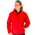 Red - Back - Result Core Womens-Ladies Channel Jacket