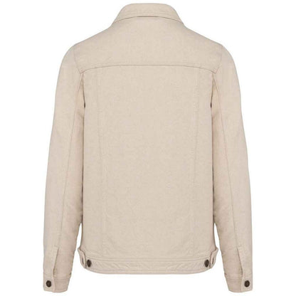 Raw Natural - Back - Native Spirit Womens-Ladies Hemp Jacket