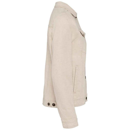 Raw Natural - Side - Native Spirit Womens-Ladies Hemp Jacket