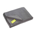 Grey - Front - Result Genuine Recycled Polarthermic Fleece Blanket